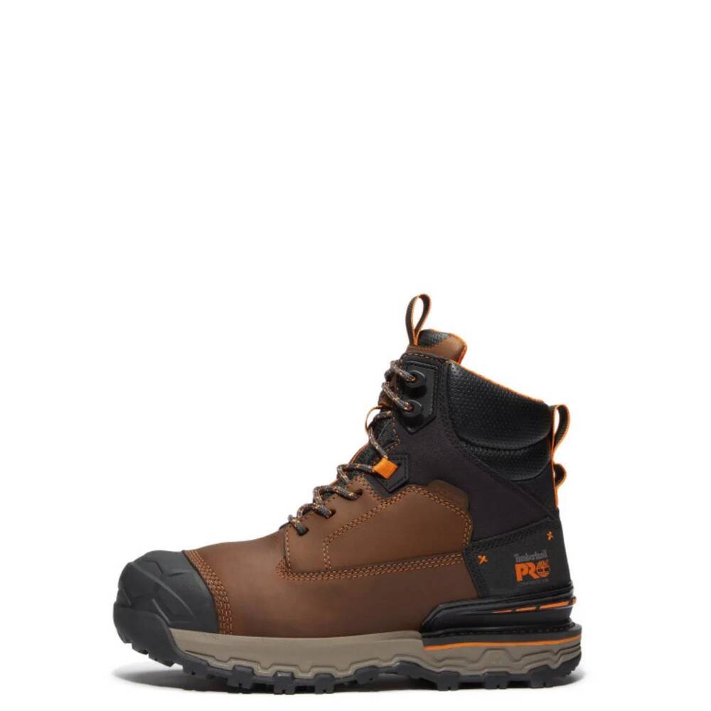 NEW TIMBERLAND men's pro boondocks ultralight 6" waterproof comp toe boots - med